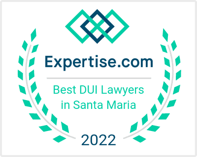 Expertise.com best DUI Lawyers in Santa Maria 2022 award